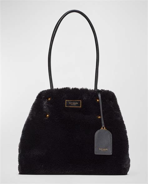 kate spade fur tote